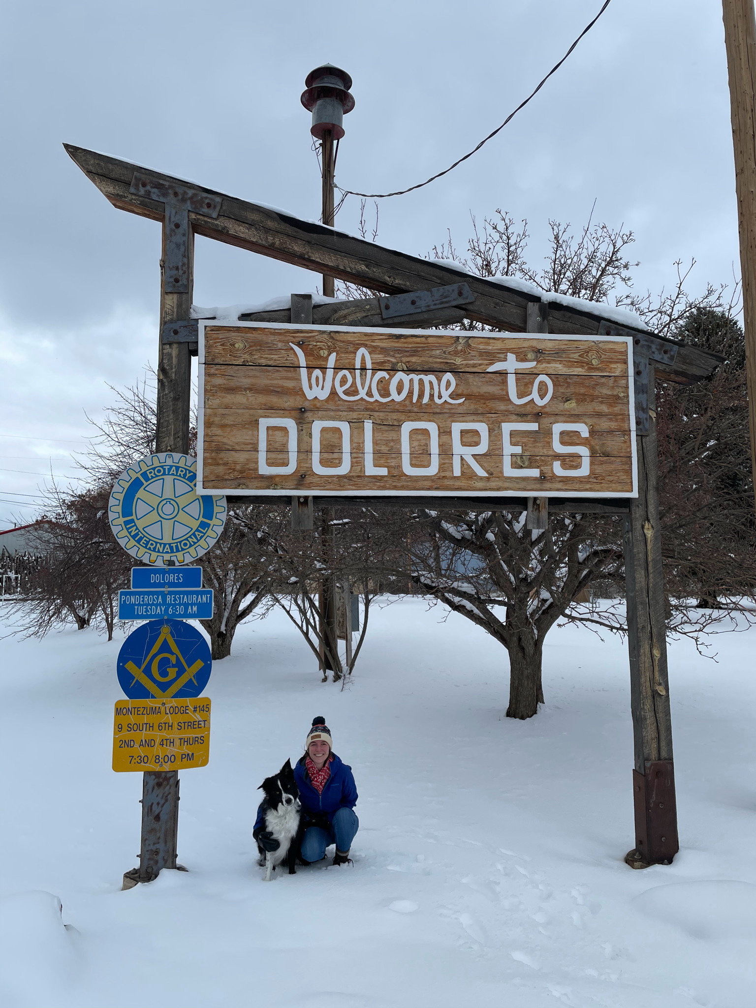 First stop, Dolores!