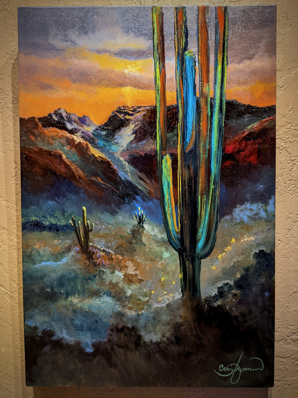 My first piece of fine art!