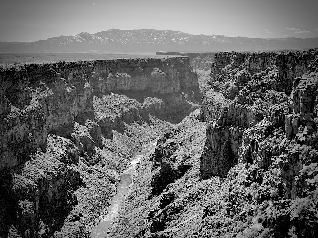 Rio Grande Gorge near Taos.