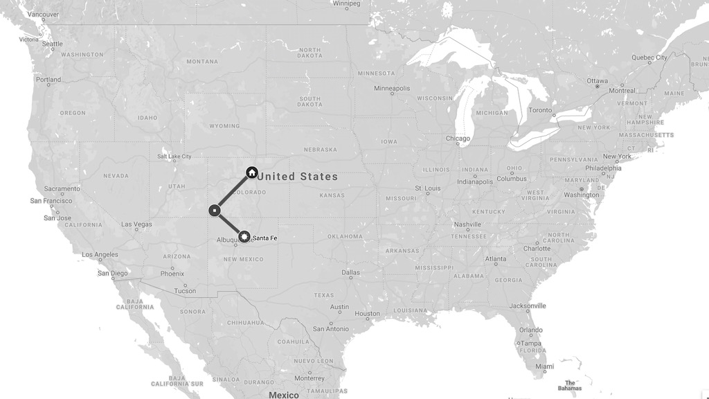 santa fe map updated