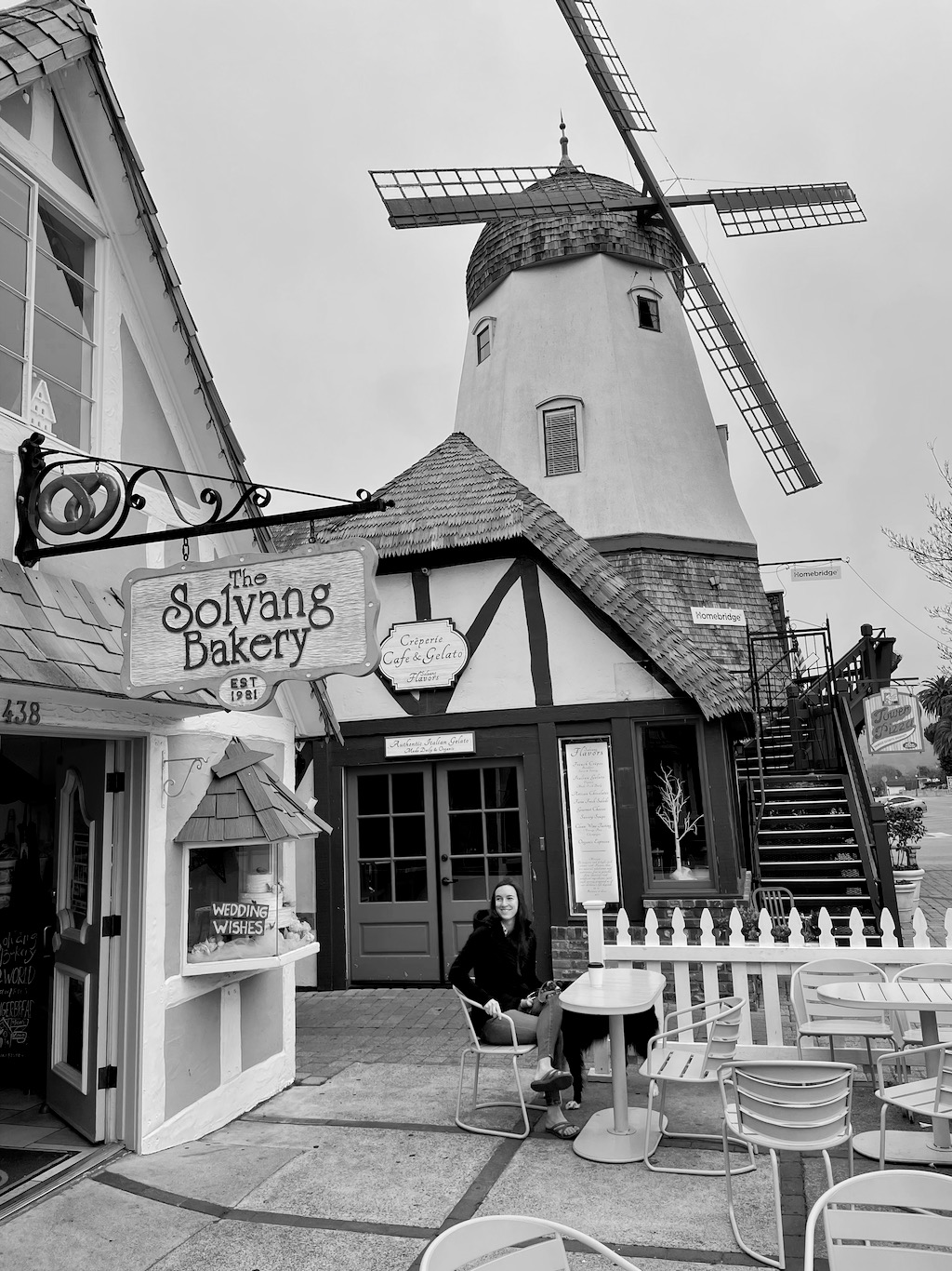 Our quick stay in Solvang, a Danish-inspired city.