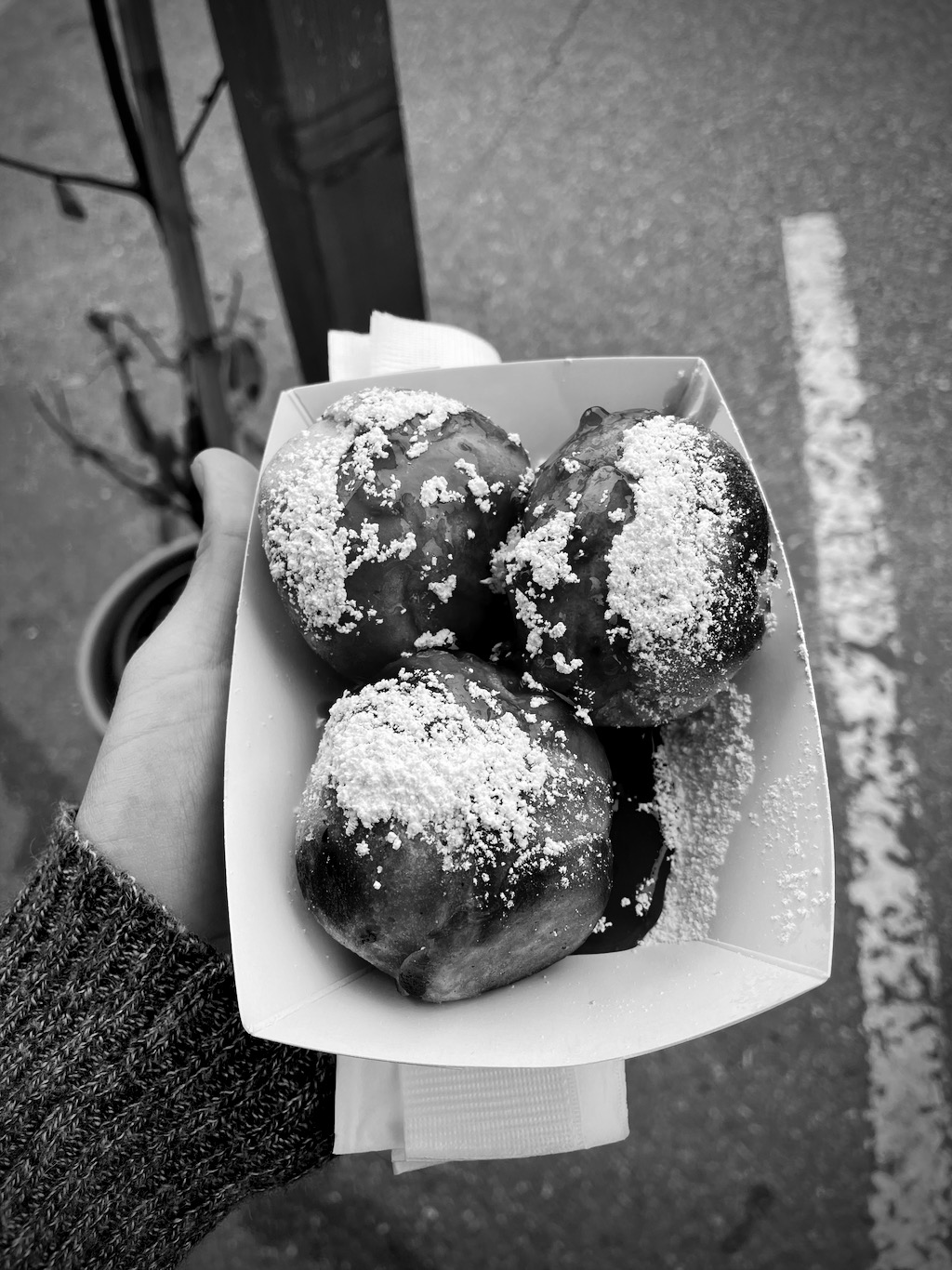 We had to try their famous doughnuts.