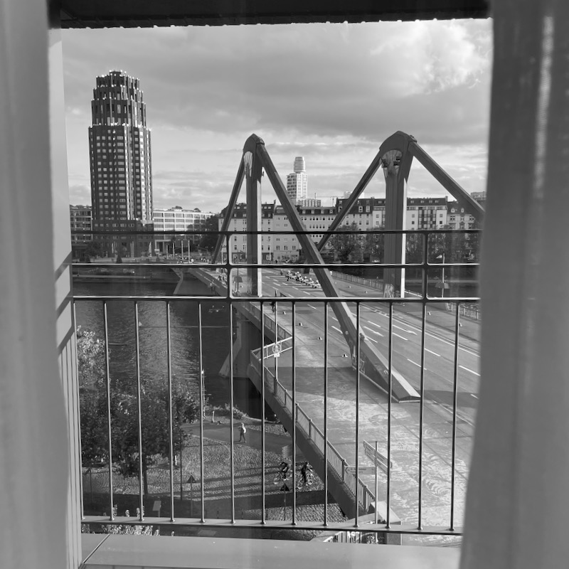 The view from our studio.